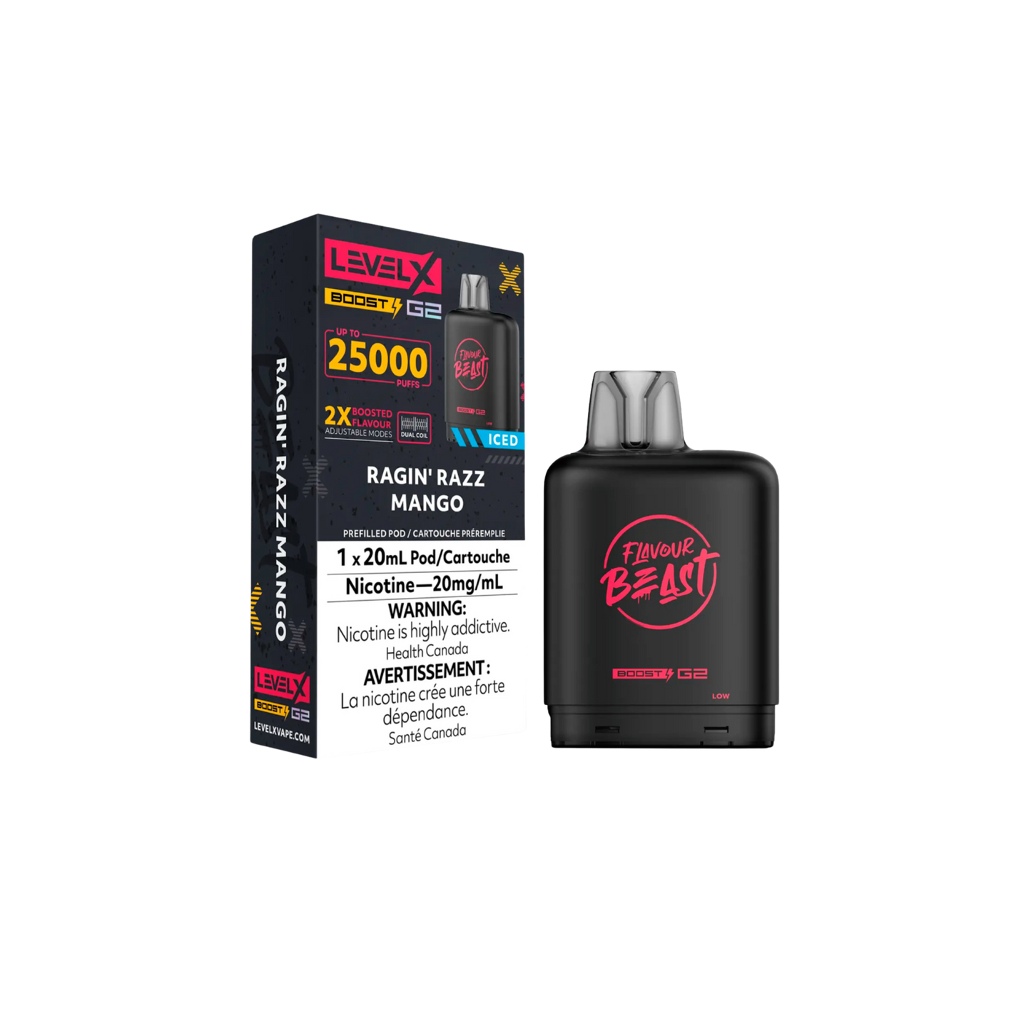 Level X Boost Pod - Flavour Beast