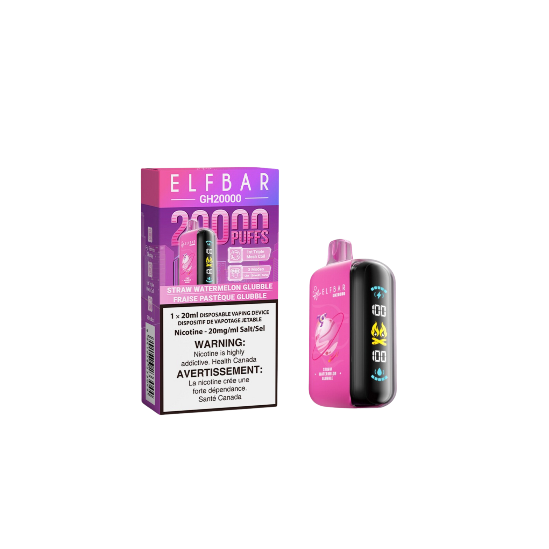 elfbar vape 20000 Elf Bar GH20000 Disposable Vape, 20K Puffs main image 1